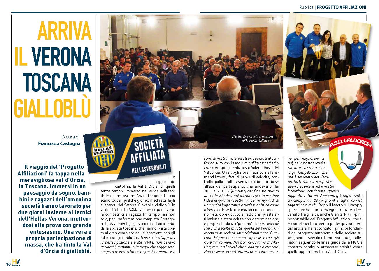 A.S.D. VALDORCIA Associazione Sportiva Dilettantistica Val